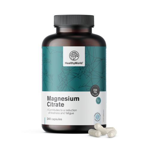 Magnesium Citrate 234 mg, 240 capsules