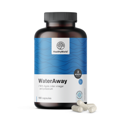 WaterAway – Capsules for Water Retention, 180 capsules