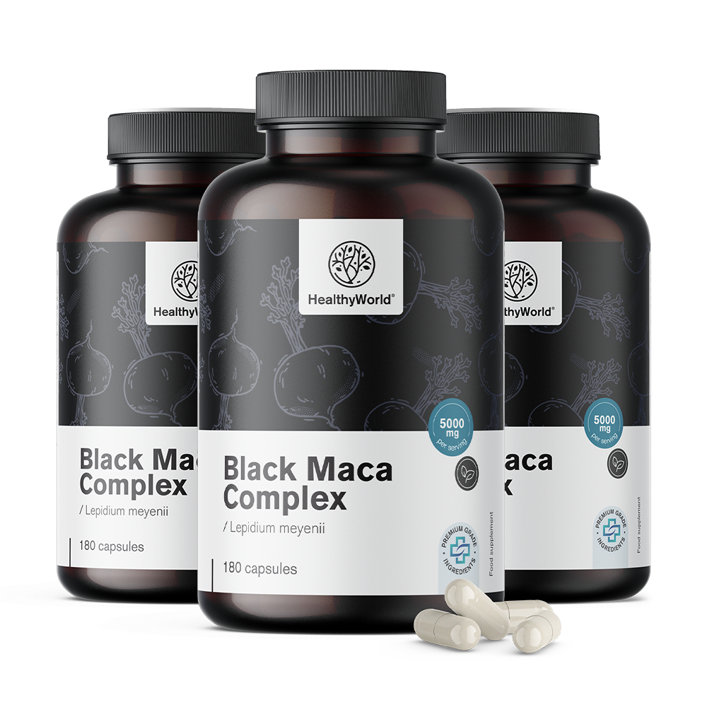 Črna maca kompleks, 5000 mg