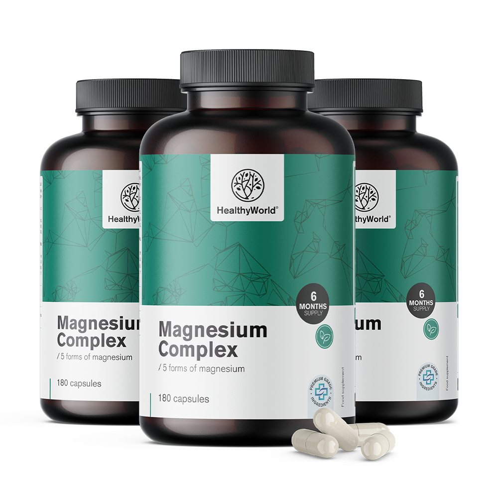  Magnezij kompleks s 5 oblikami magnezija