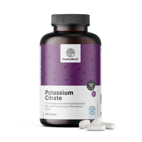 Potassium Citrate 1000 mg, 180 tablets