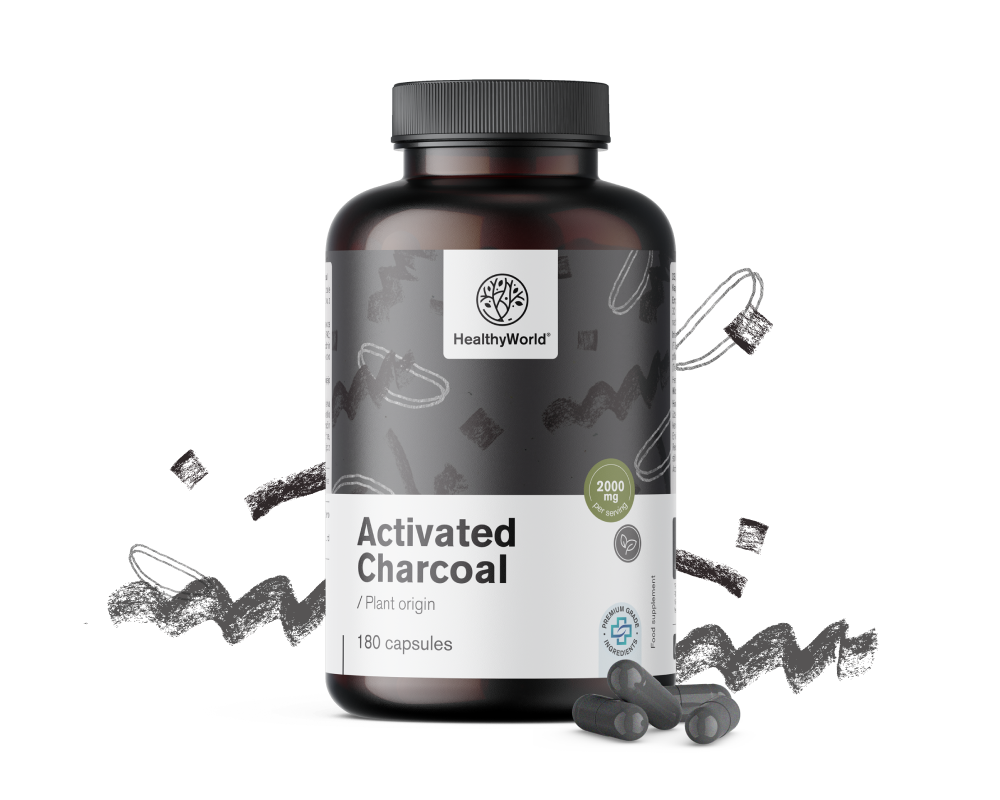 Activated Charcoal 2000&nbsp;mg