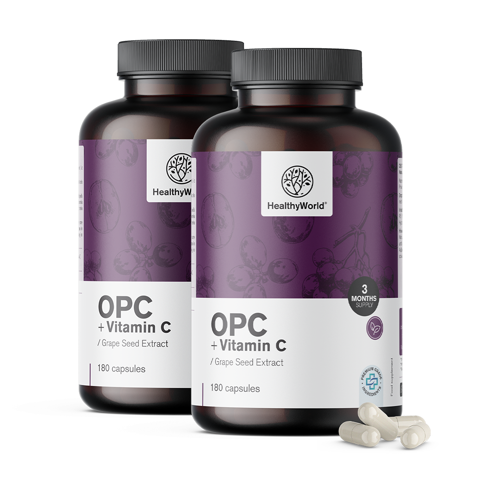 OPC + vitamin C v kapsulah