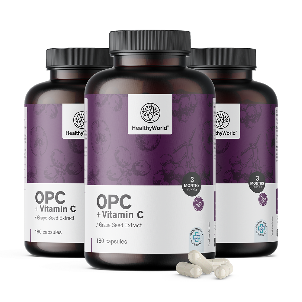 OPC + vitamin C v kapsulah