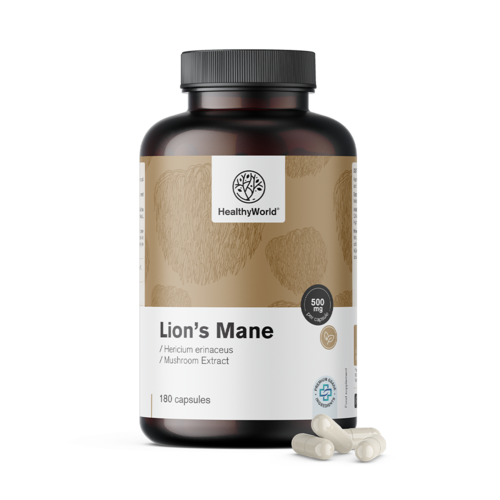 Lion's Mane Mushroom, 180 capsules