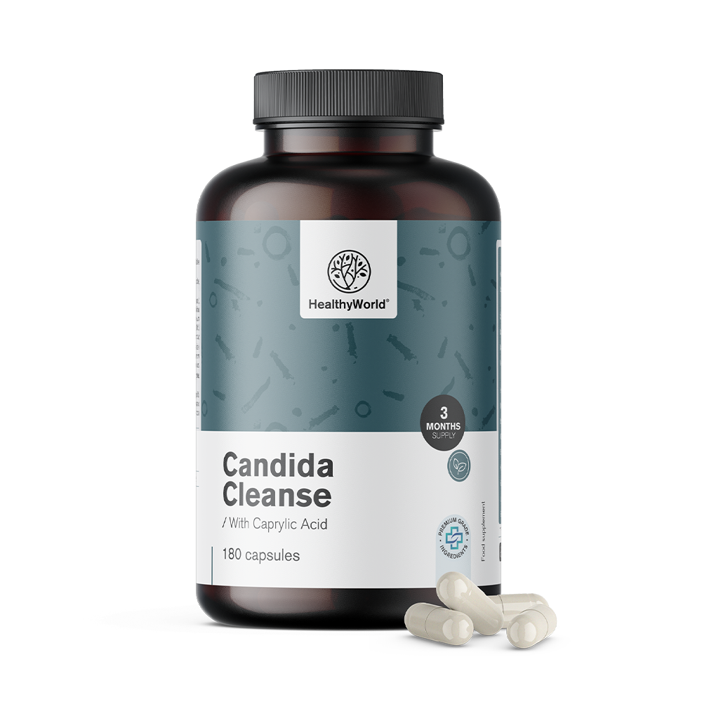 Candida Cleanse with Lactobacillus acidophilus and Lactobacillus rhamnosus.