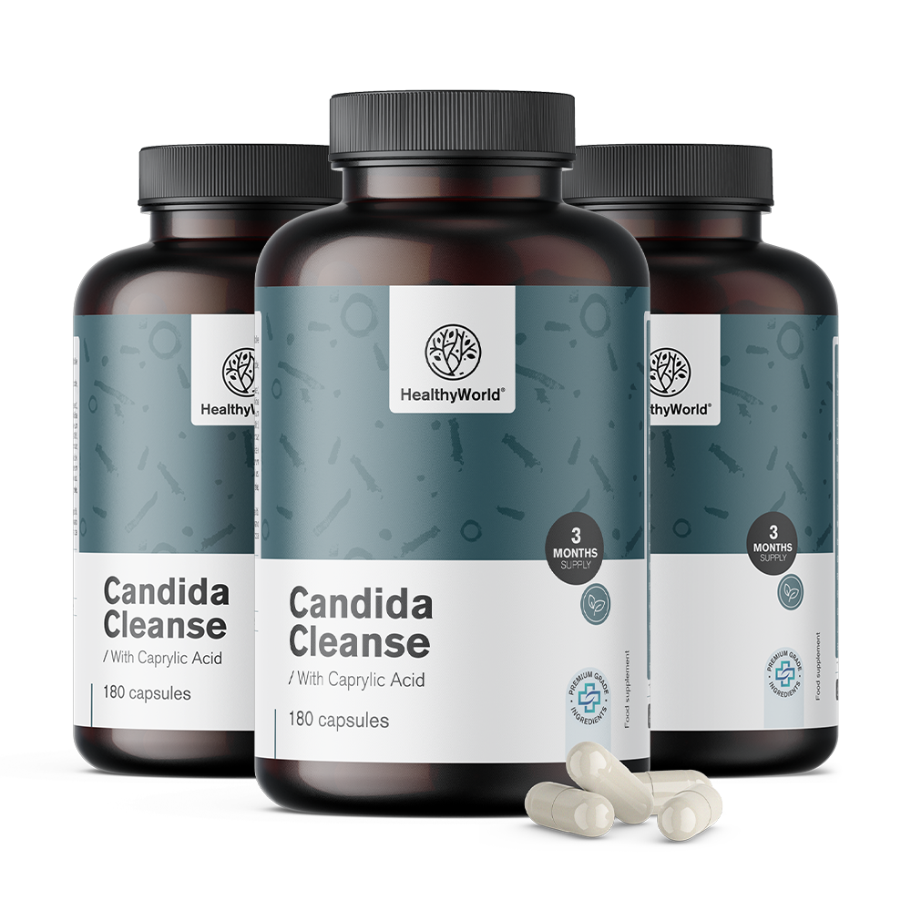 Candida Cleanse with Lactobacillus acidophilus and Lactobacillus rhamnosus.