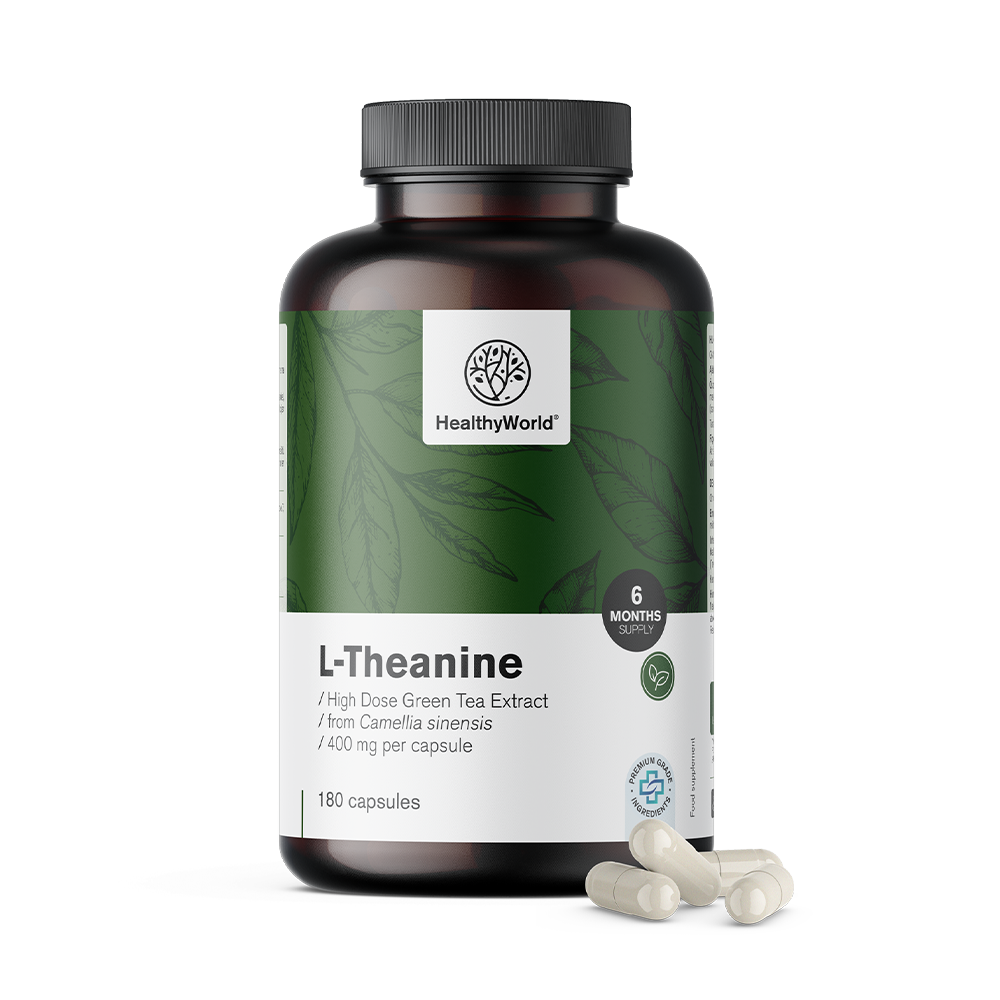 L-Teanin 400 mg v kapsulah