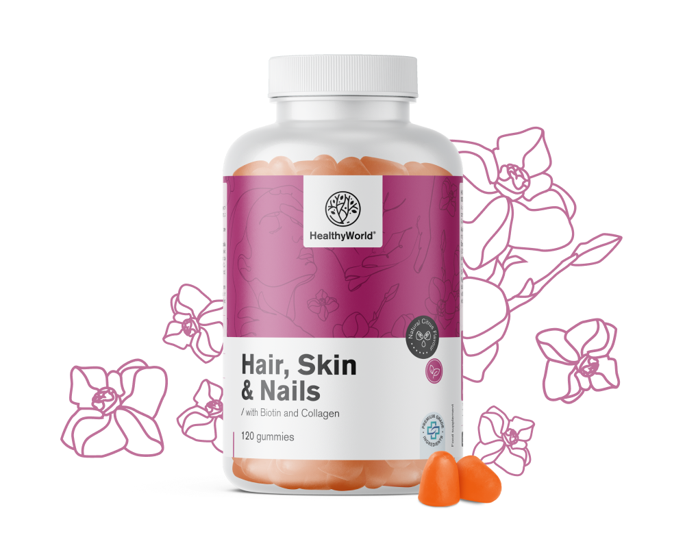 Hair, Skin & Nails - Gummies for Hair, Skin, and Nails
