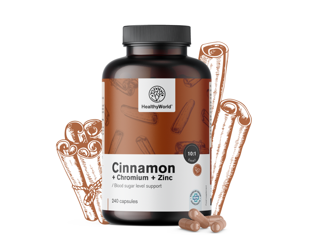 Cinnamon with Chromium and Zinc