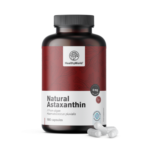 Natural Astaxanthin 160 mg, 180 capsules
