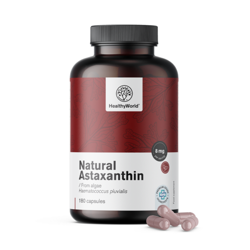 Natural Astaxanthin 160 mg, 180 capsules