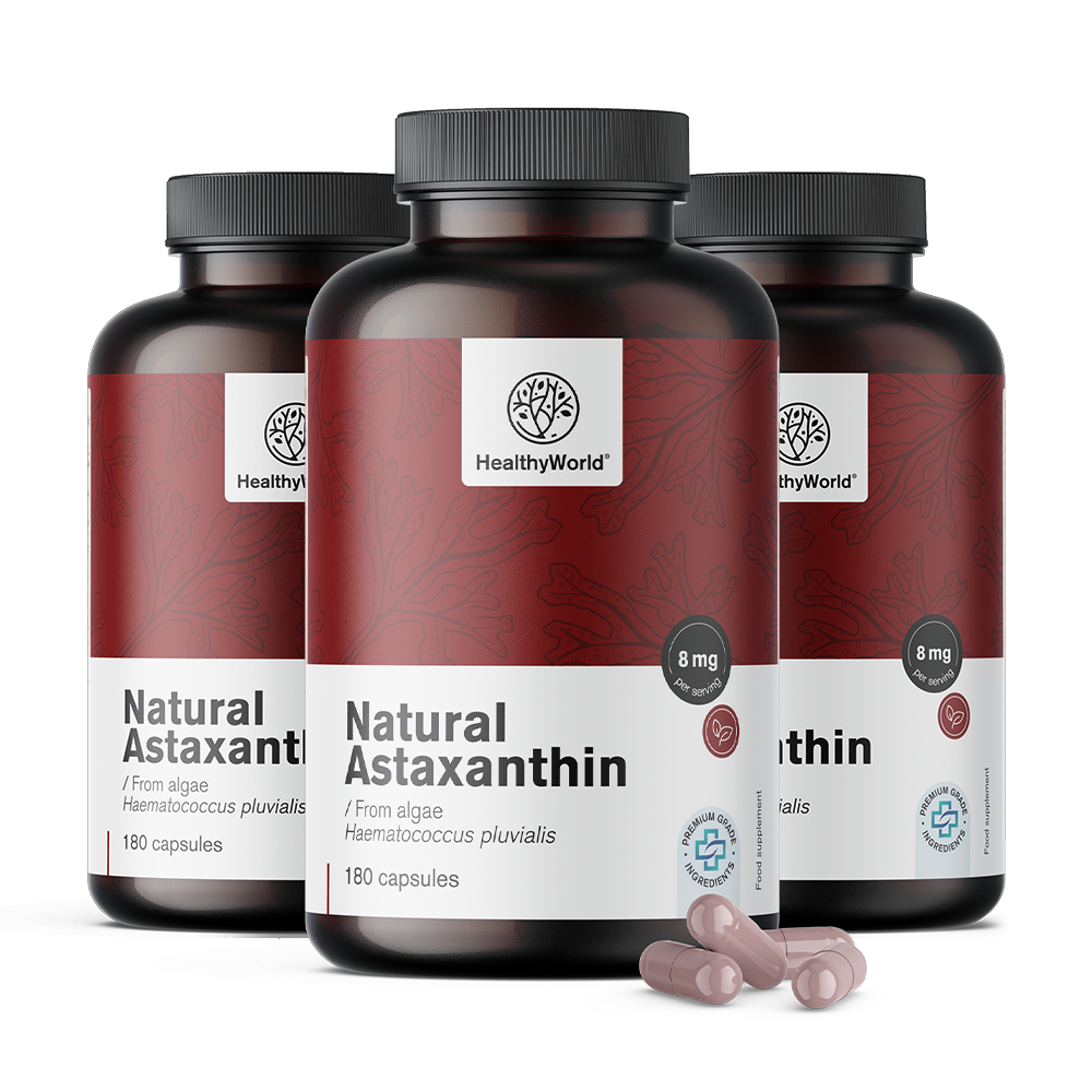 Natural Astaxanthin 160 mg in Capsules