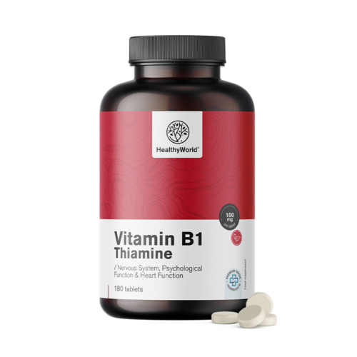 Vitamin B1 – Thiamine 100 mg, 180 tablets