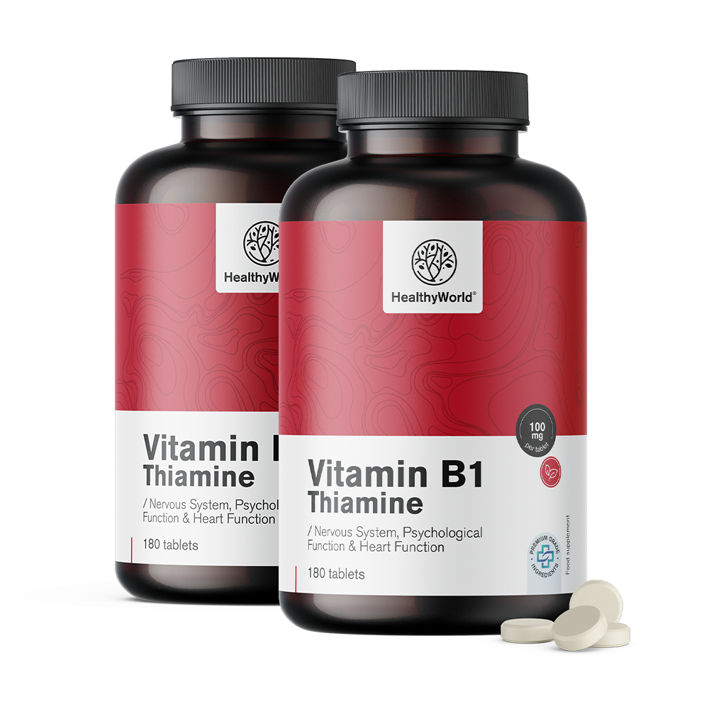 Vitamin B1 – tiamin 100 mg v tabletah