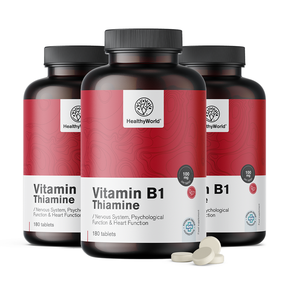 Vitamin B1 – tiamin 100 mg v tabletah