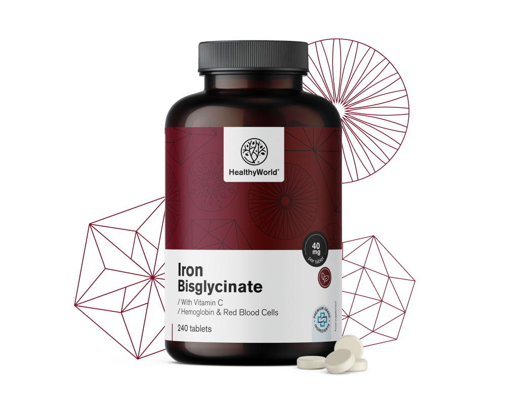 Iron Bisglycinate 40&nbsp;mg