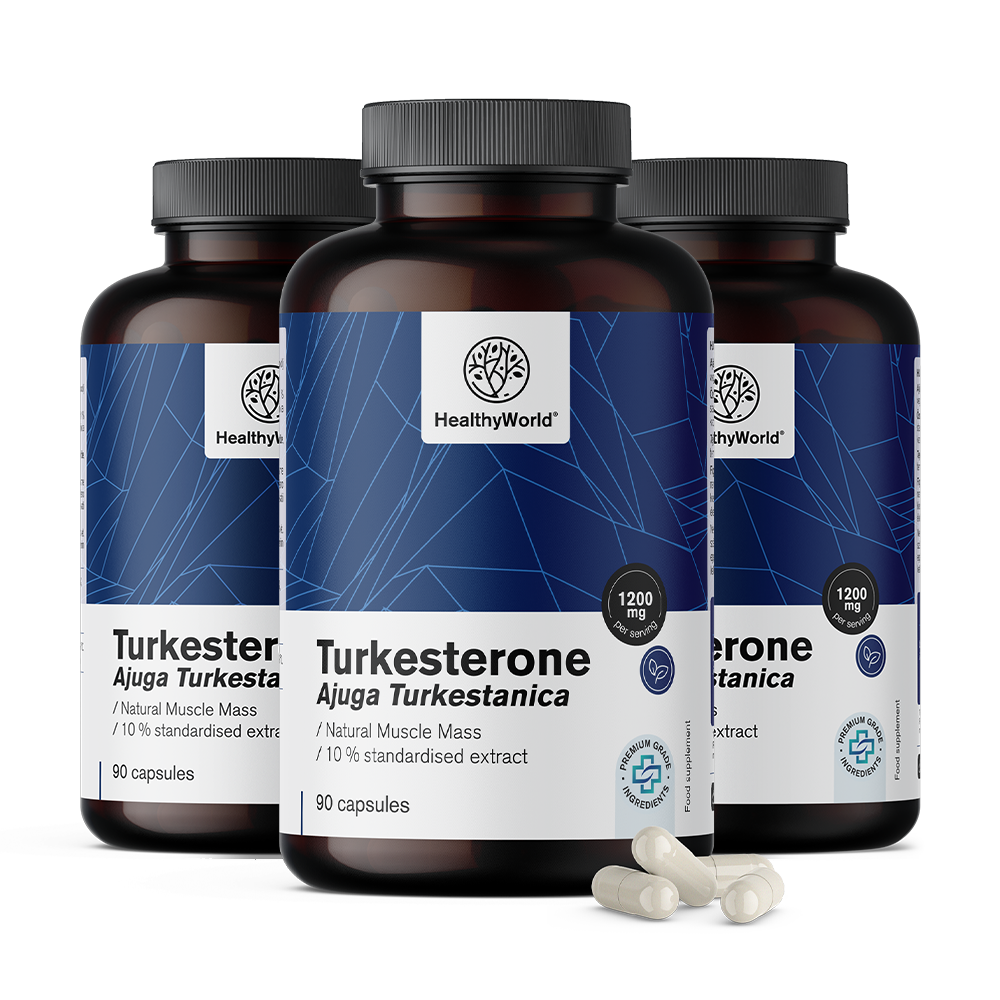 Turkesteron 1200 mg v kapsulah