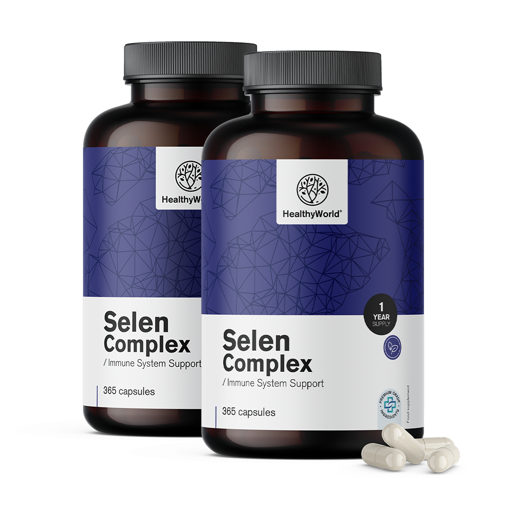 Selen kompleks 200 µg s 3 oblikami selena