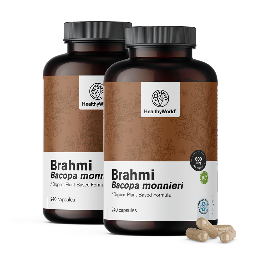 BIO Brahmi 600 mg v kapsulah