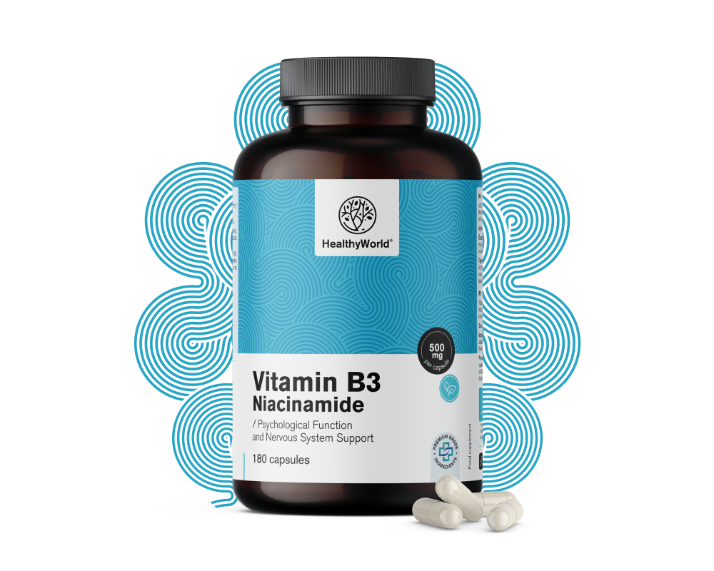 Vitamin B3 500&nbsp;mg