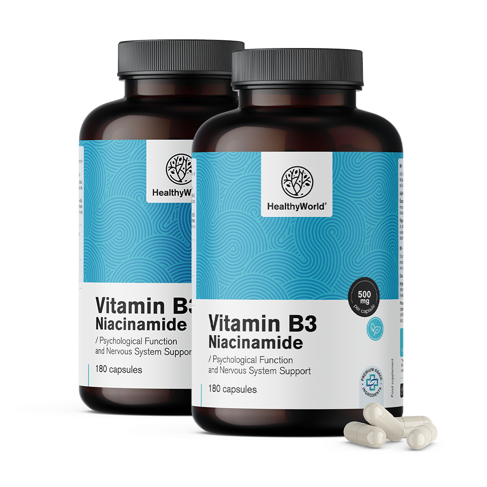 Vitamin B3 500 mg v kapsulah