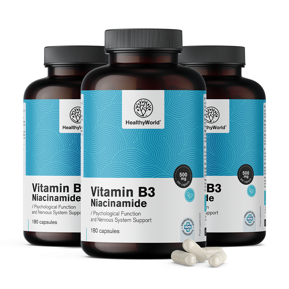 Vitamin B3 500 mg v kapsulah