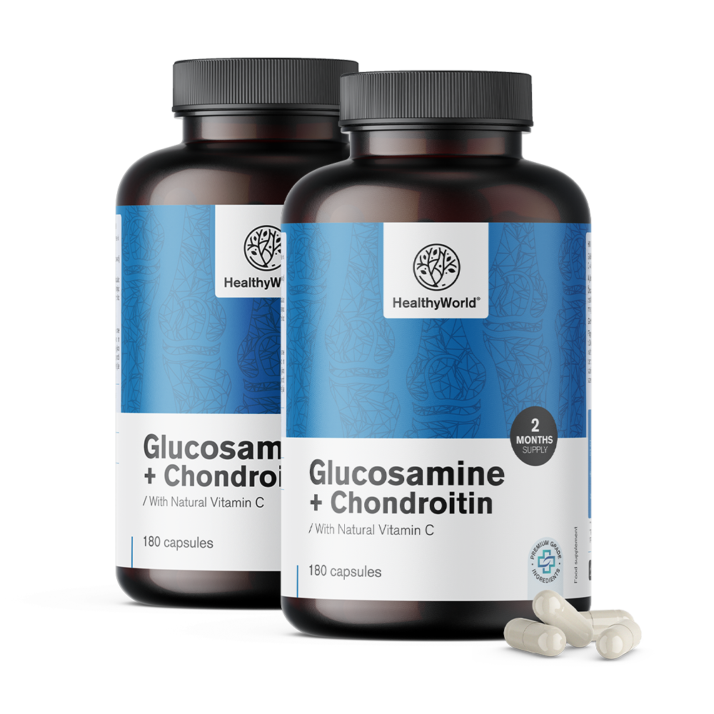 Glukozamin + hondroitin z vitaminom C