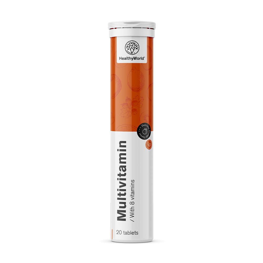 Šumeče tablete z multivitamini