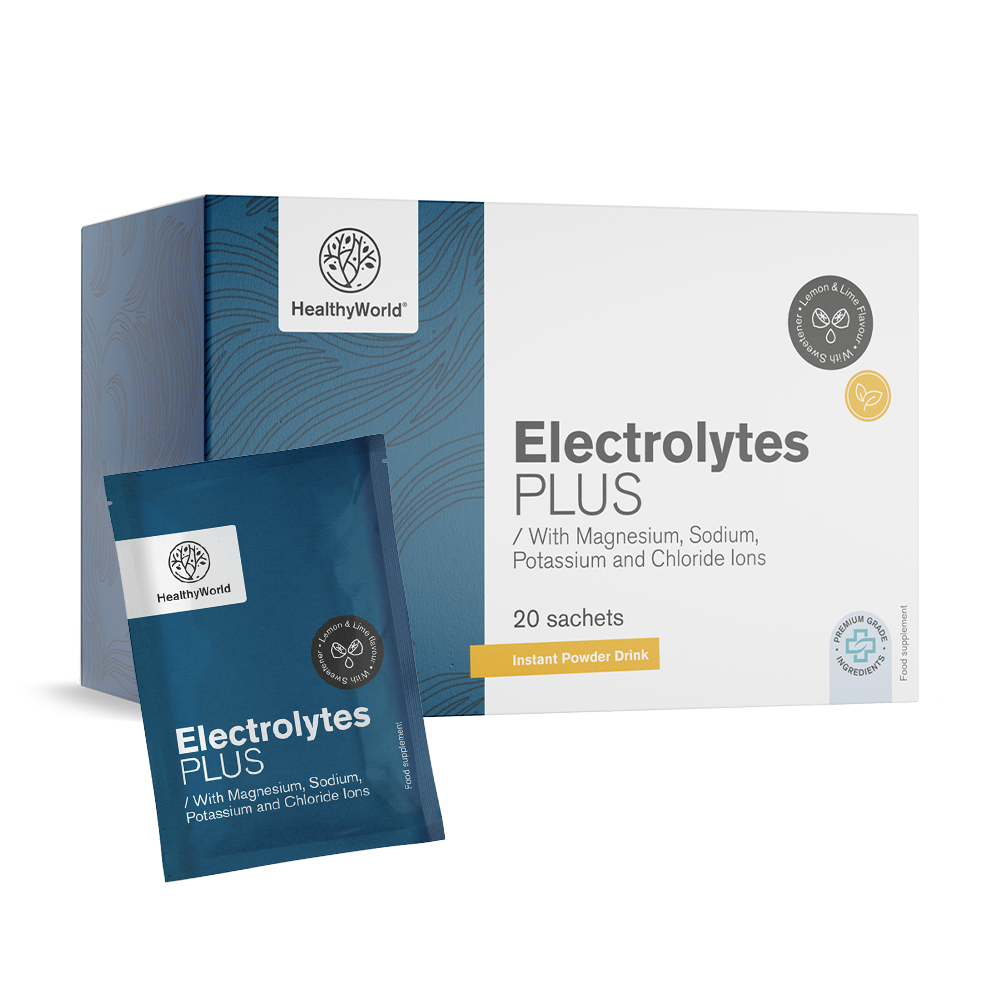 Electrolytes - powder for preparing a drink in sachets.
