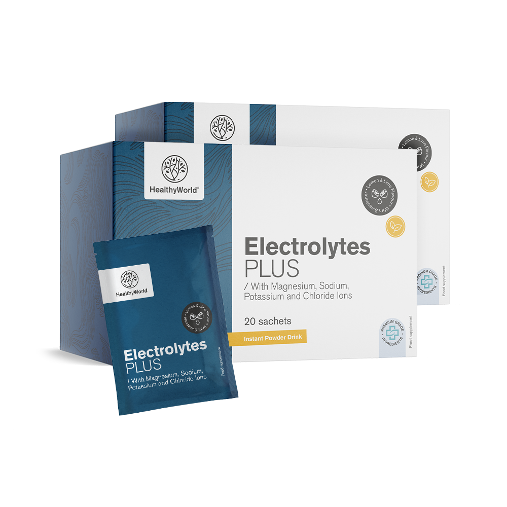 Electrolytes - powder for preparing a drink in sachets.
