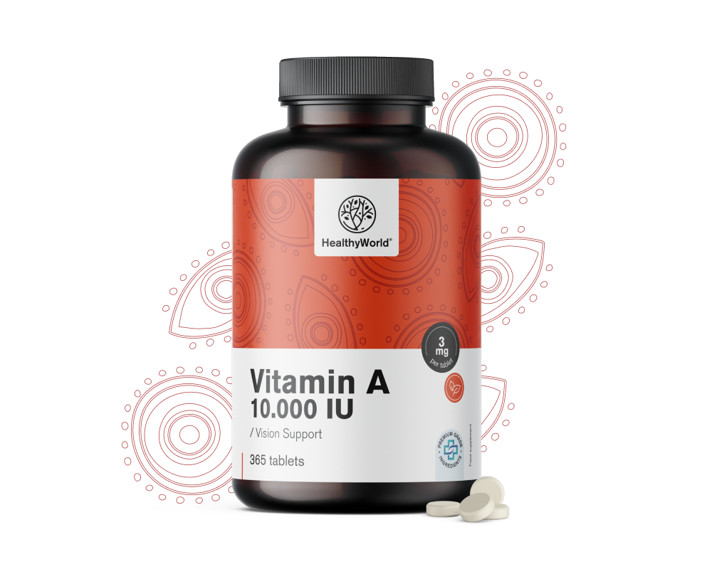 Vitamin A 10,000&nbsp;IU