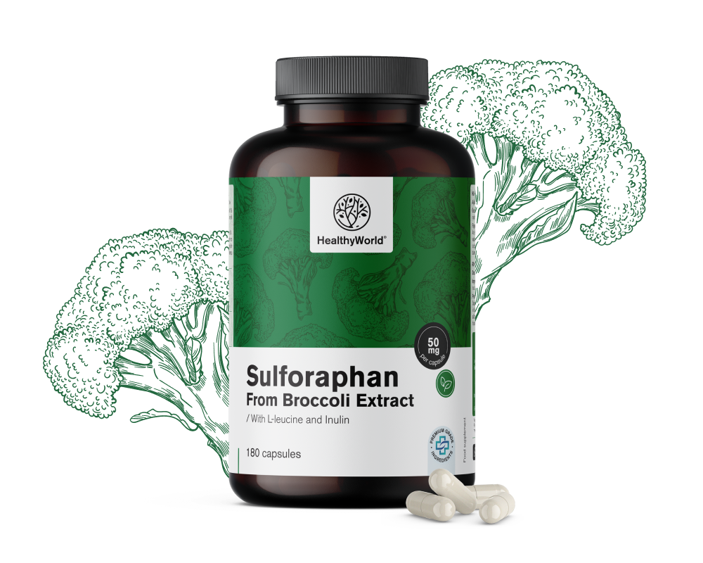 Sulforaphane – from Broccoli Extract 50&nbsp;mg