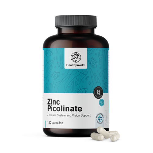 Zinc Picolinate 50 mg, 120 capsules