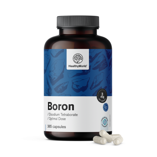 Boron 3 mg, 365 capsules