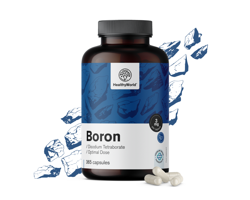 Boron 3&nbsp;mg