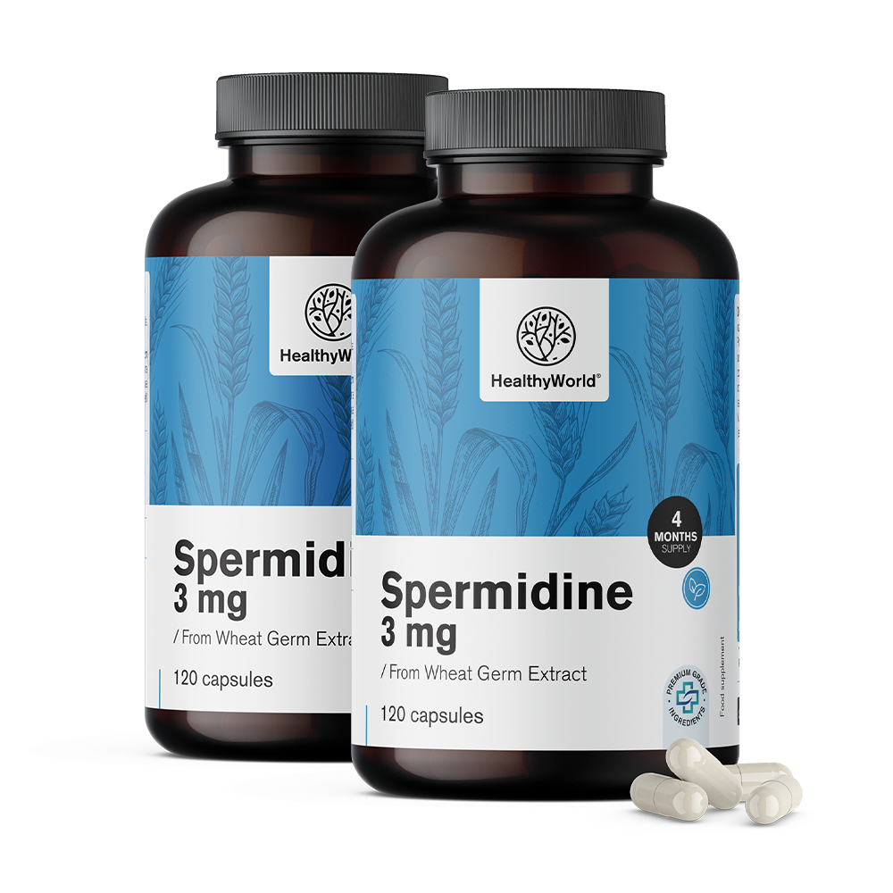 Spermidin 3 mg – iz izvlečka pšeničnih kalčkov