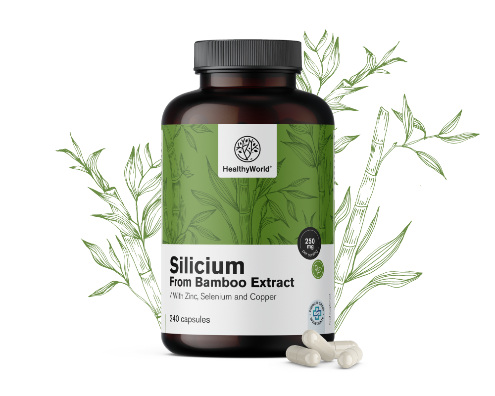 Silicon 250 mg - from Bamboo Extract