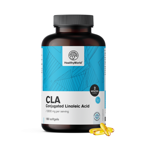 CLA 3000 mg - Conjugated Linoleic Acid, 180 softgels