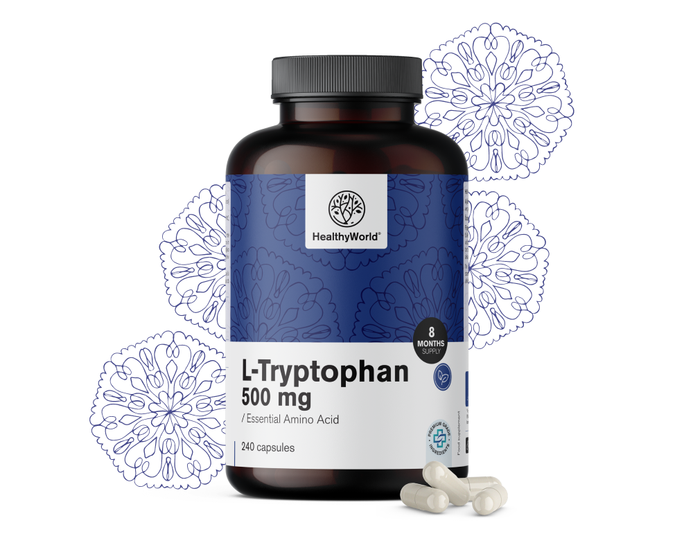 L-Tryptophan 500&nbsp;mg