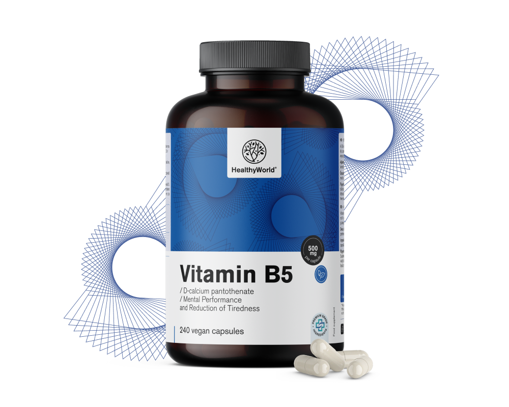 Vitamin B5 500&nbsp;mg