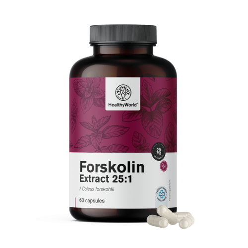 Forskolin - from Woolly Plectranthus Extract 20 mg, 60 capsules