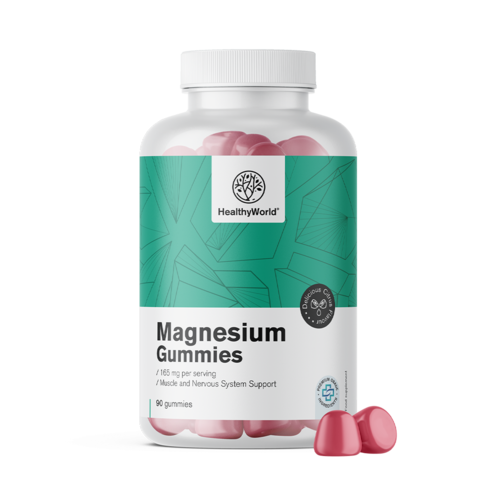 Magnesium 165 mg, 90 gummies