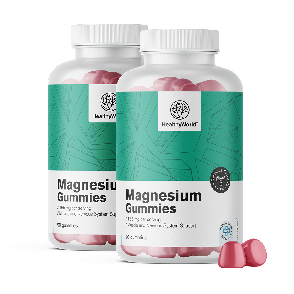 Magnezium gummy candies.