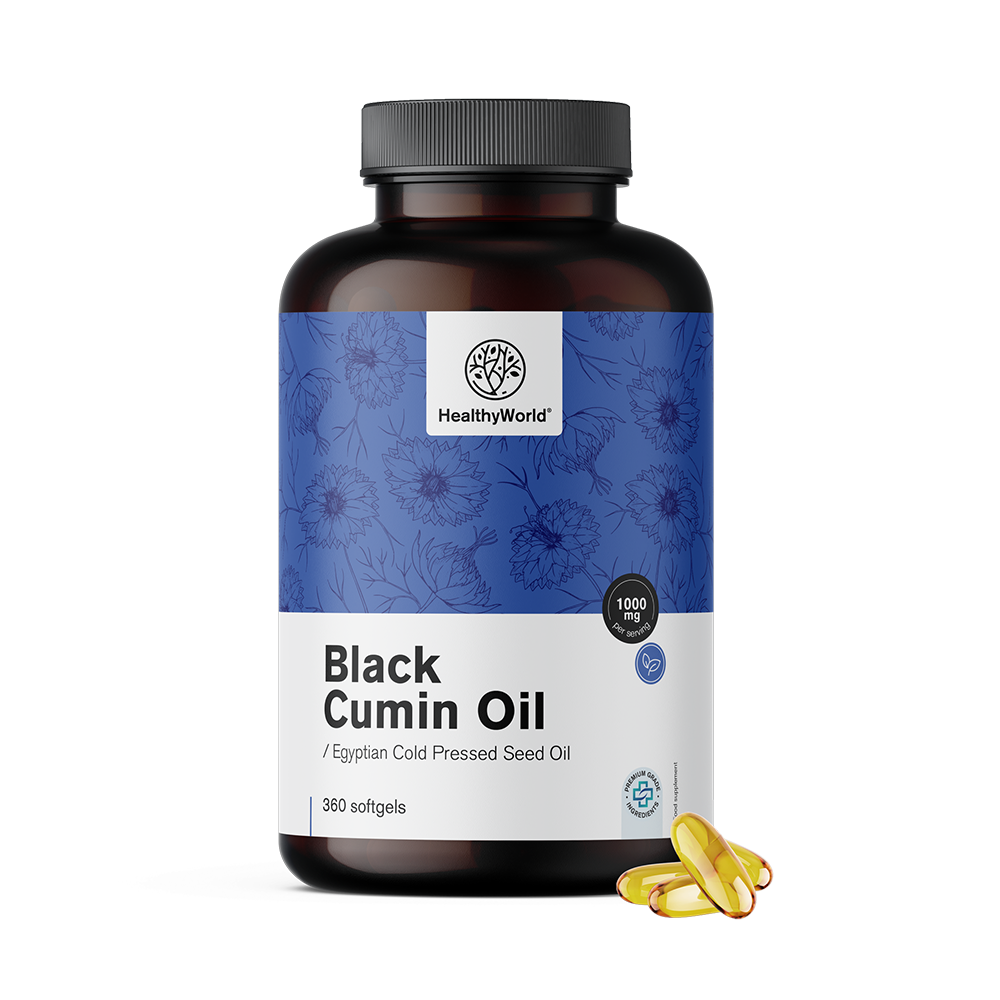 Black cumin oil 1000 mg.