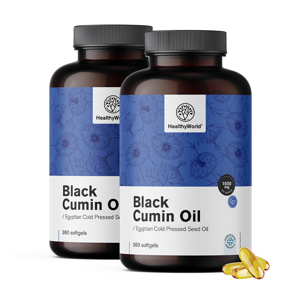 Black cumin oil 1000 mg.