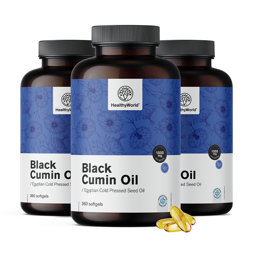 Black cumin oil 1000 mg.