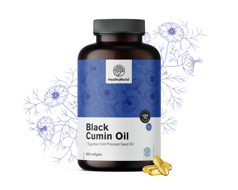 Black Cumin Seed Oil 1000&nbsp;mg