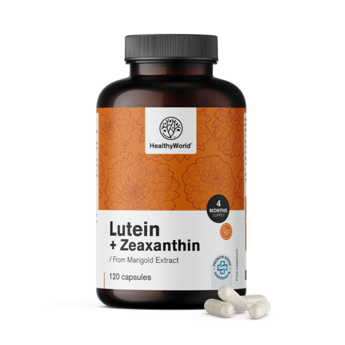 Lutein + Zeaxanthin, 120 capsules