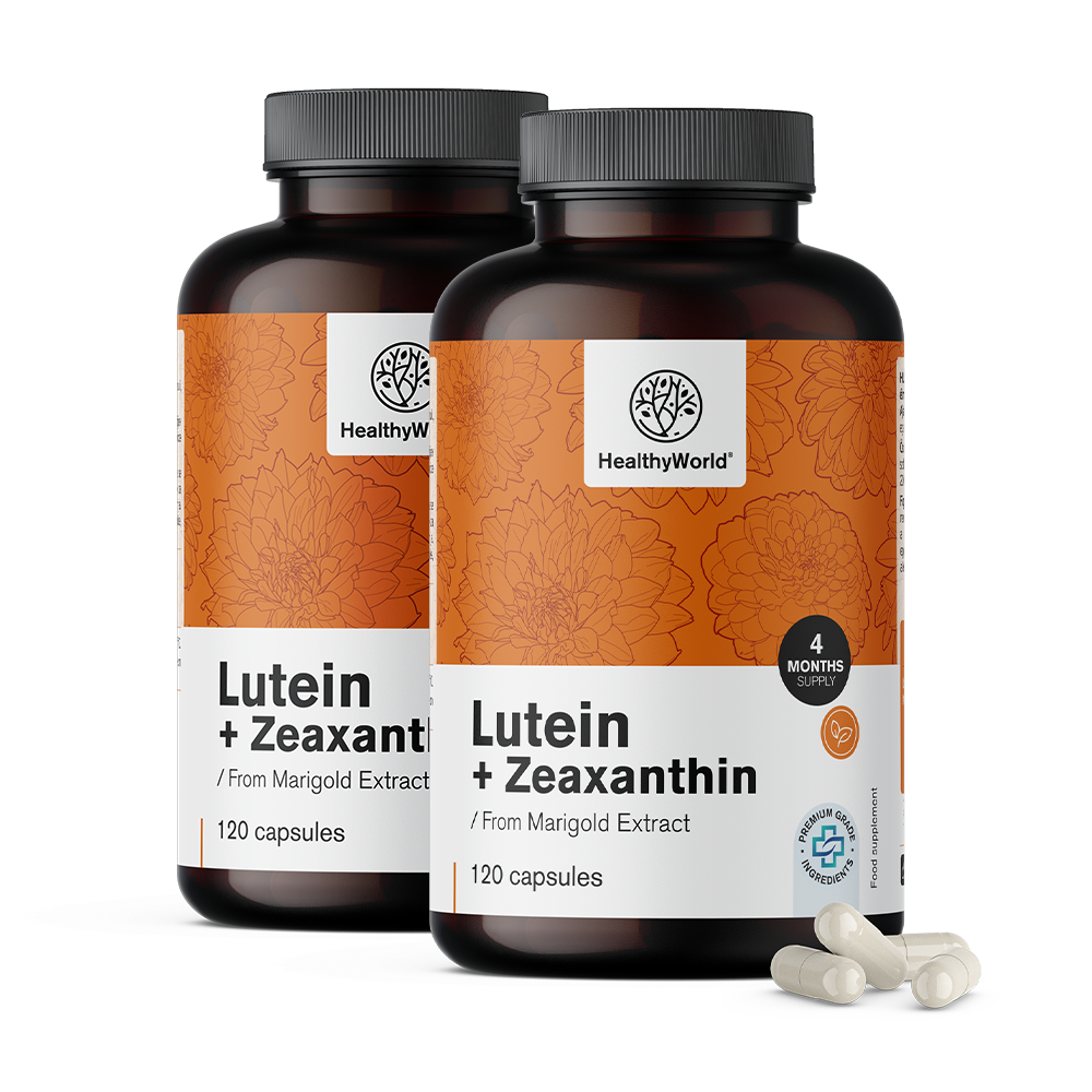 Lutein + Zeaksantin iz rumene žametnice